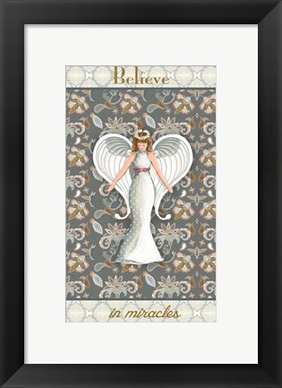 Framed Wonderland Angel II Print