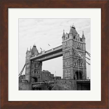 Framed London Scene I Print