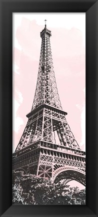 Framed Watercolor France Panel II Print