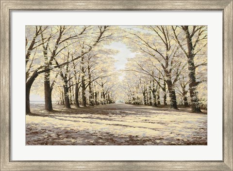 Framed Winter Cathedral Print