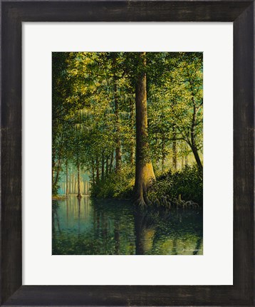 Framed Peaceful River Print