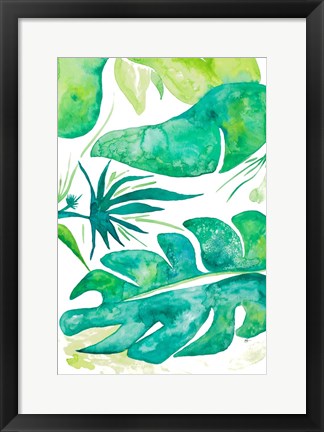 Framed Plant Party II Print