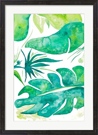 Framed Plant Party II Print