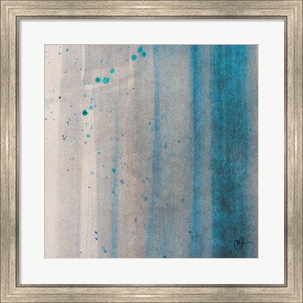 Framed Rainfall Square Print