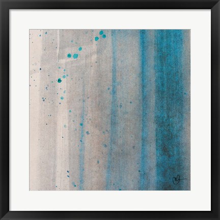 Framed Rainfall Square Print