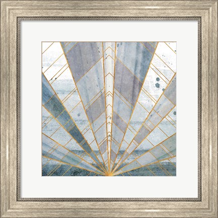 Framed Deco Square II Print