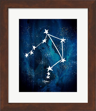 Framed Libra Print