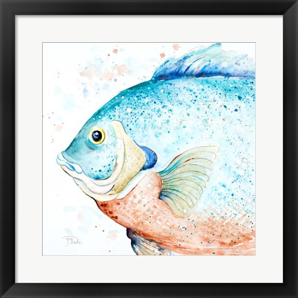 Framed Water Fish Print