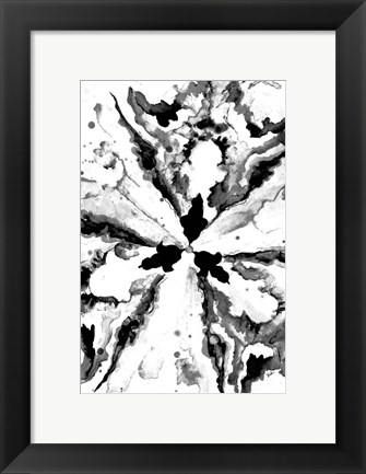 Framed Monochrome Constellation Print