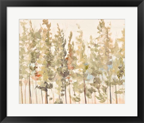 Framed Bosque Verde Brisa I Print