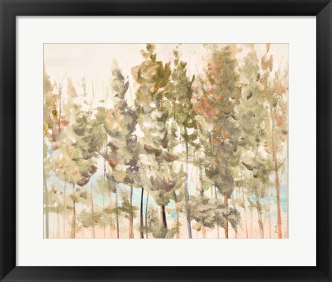 Framed Bosque Verde Brisa II Print