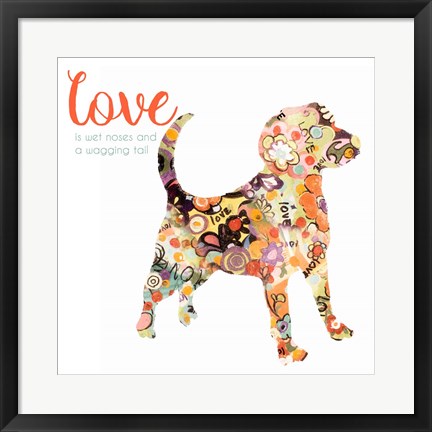 Framed Pet Love II Print