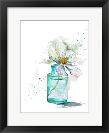 Framed Fresh Little Flower I Print