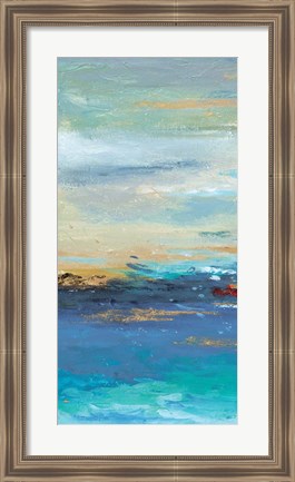 Framed Sea Mystery Panel I Print