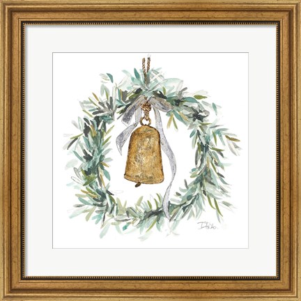 Framed Aspen Wreath Print