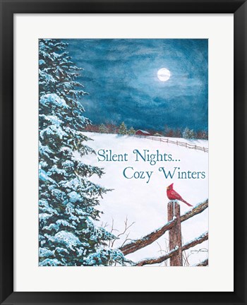 Framed Cozy Winters Print