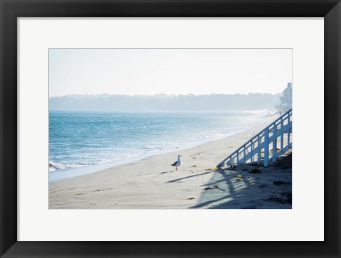 Framed Beach Stroll Print