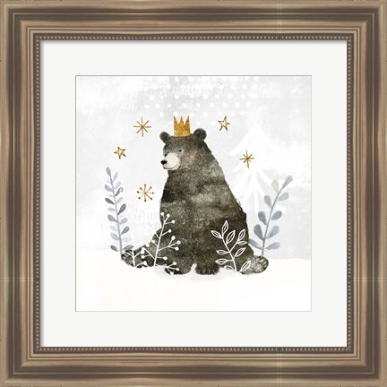 Framed Woodland Celebration I Print