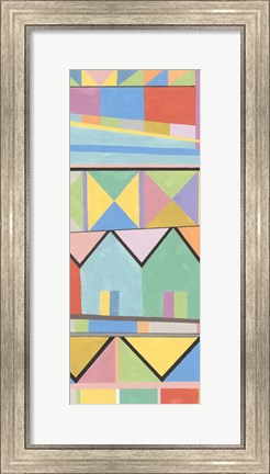 Framed Flag Structure II Print