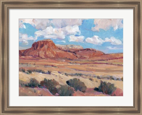 Framed Desert Heat II Print