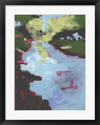 Framed Sherbet Plains II Print