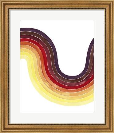 Framed Heatwave I Print