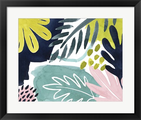 Framed Tropical Salve IV Print