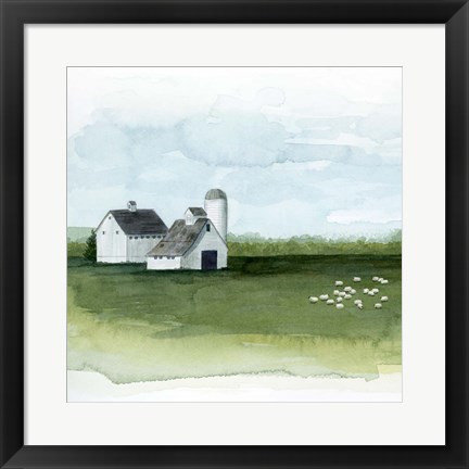 Framed Delilah&#39;s Farm I Print