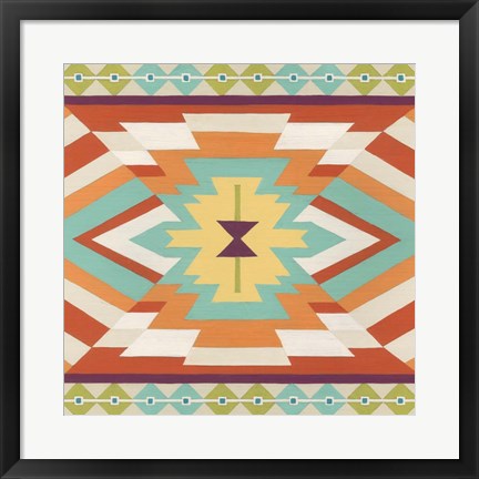 Framed Mesa Motif IV Print