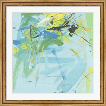 Framed Summer Symphony III Print