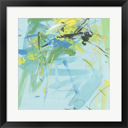 Framed Summer Symphony III Print