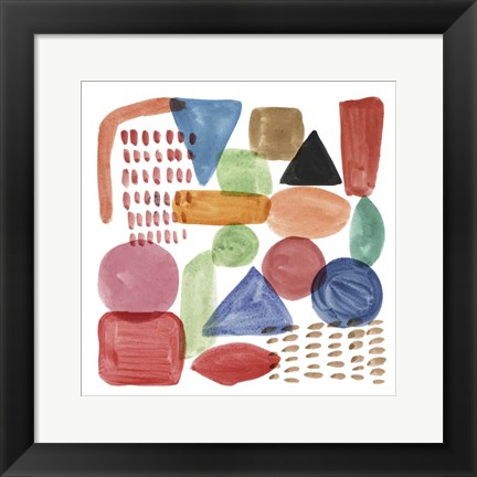 Framed Colour Code II Print