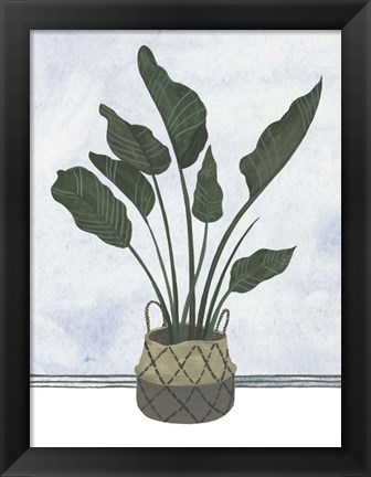 Framed Mes Plants III Print