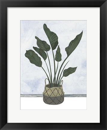 Framed Mes Plants III Print