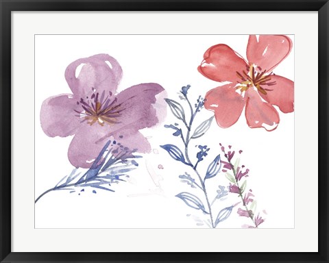 Framed Spring Glory IV Print