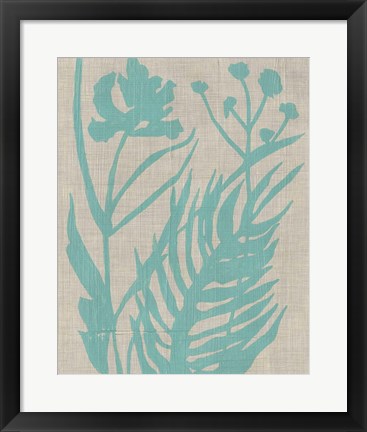 Framed Dusk Botanical IV Print