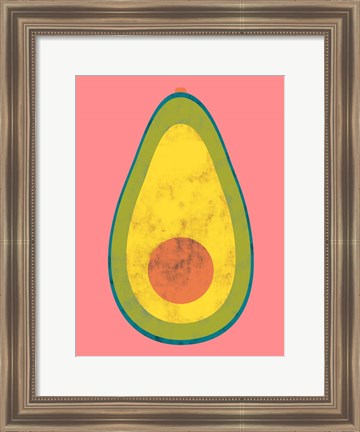 Framed Veggie Party II Print