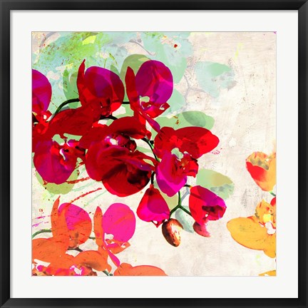 Framed Orchidreams (detail) Print