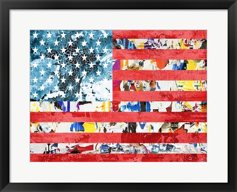 Framed United States of Pop Print