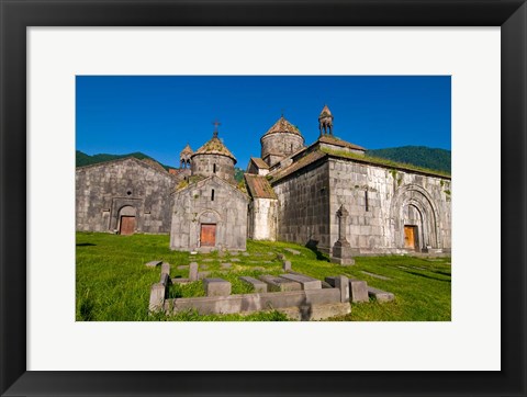 Framed Haghpat Monastery, Unesco World Heritage Site, Debed Canyon, Armenia Print