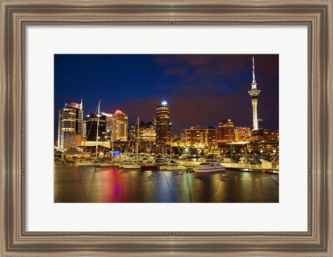 Framed Auckland, North Island, New Zealand Print