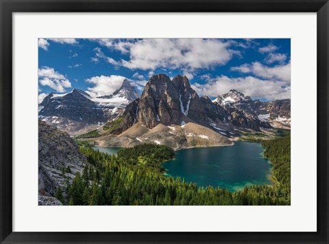 Framed Mount Assiniboine Provincial Park, British Columbia, Canada Print