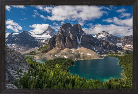 Framed Mount Assiniboine Provincial Park, British Columbia, Canada Print
