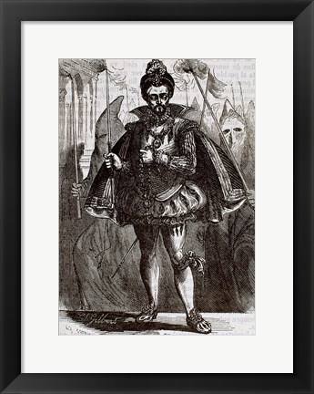 Framed HENRY III Of France (1551-1589) Print