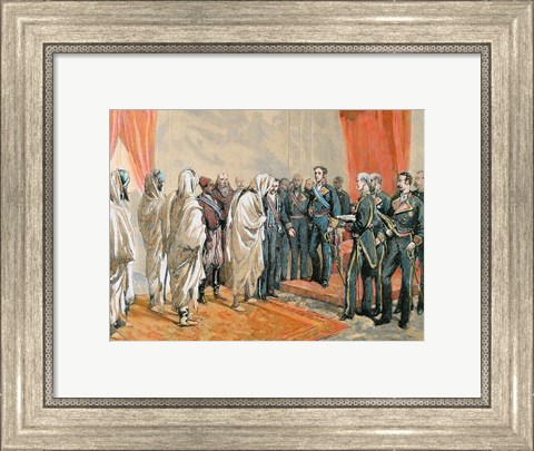 Framed Amadeo I (1845-1890) Duke Of Aosta And King Of Spain (1871-1873) Print