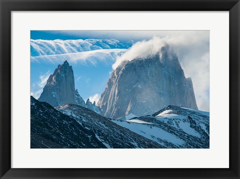 Framed Mount Fitzroy, El Chalten, Argentina Print