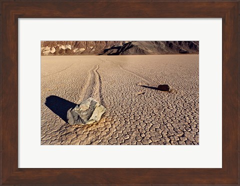 Framed California, Death Valley Racetrack Print