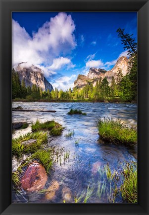 Framed Gates Of The Valley, California Print