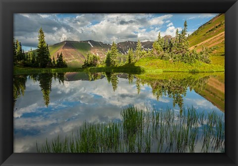 Framed Paradise Divide, Gunnison National Forest, Colorado Print