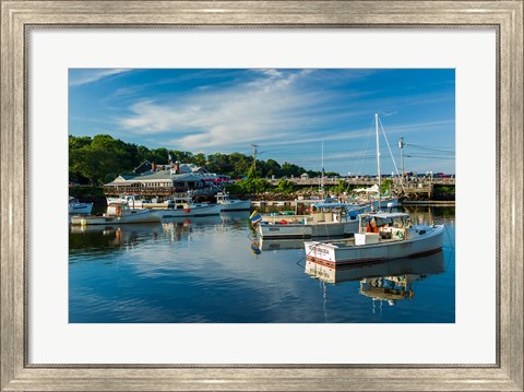 Framed Perkins Cove, Maine Print